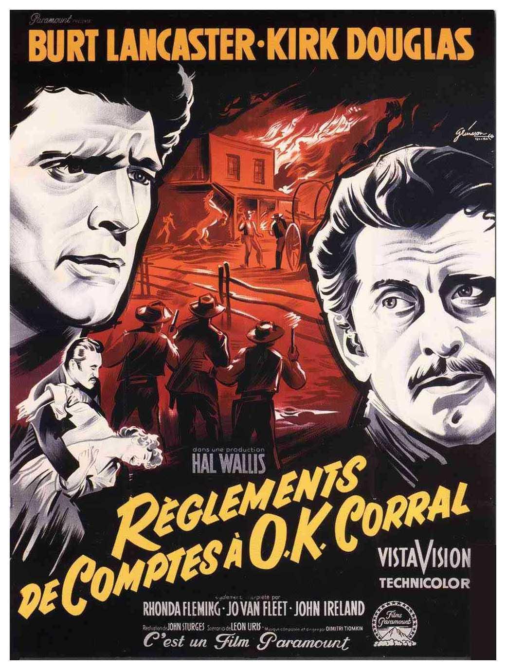 Постер - Перестрелка в О.К. Коррал: 1040x1377 / 198.04 Кб