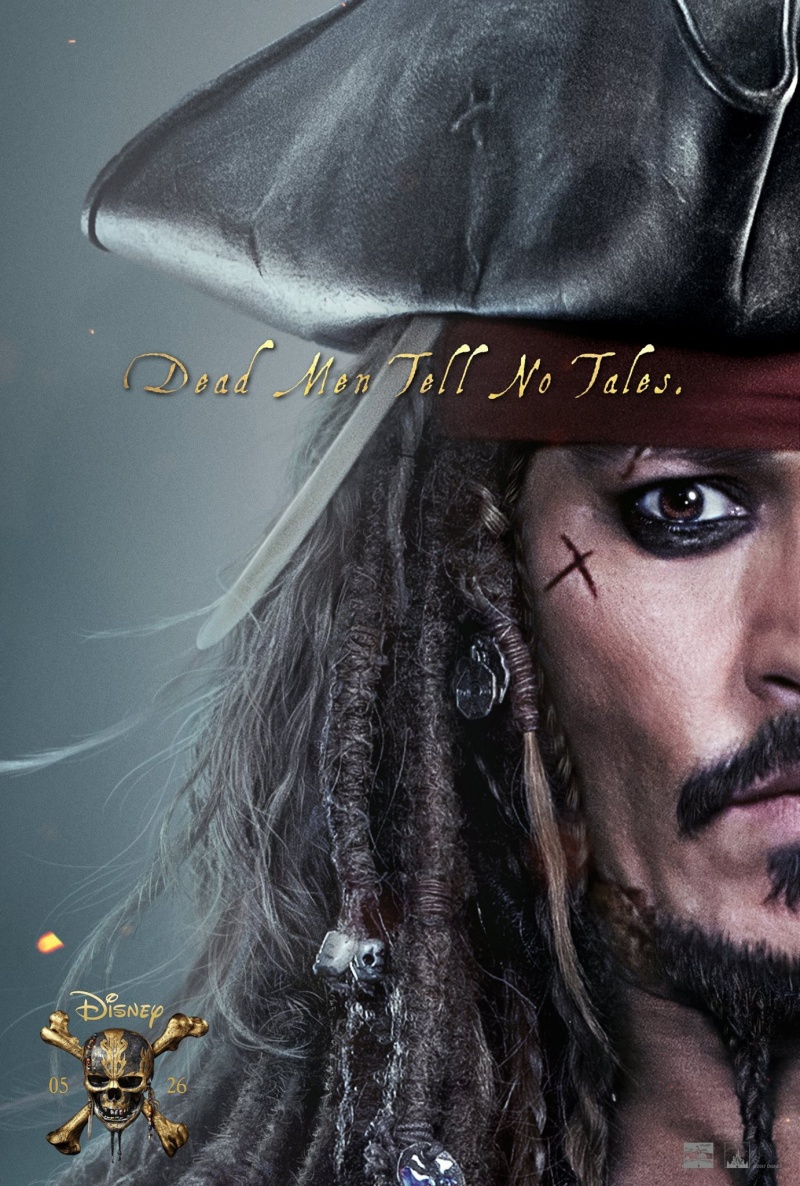 Постер - Пираты Карибского моря: Мертвецы не рассказывают сказки: 800x1186 / 390.97 Кб