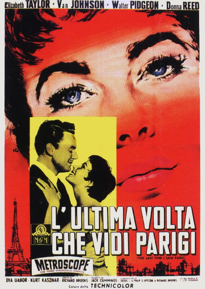 Постер - Последний раз, когда я видел Париж: 669x941 / 110.44 Кб