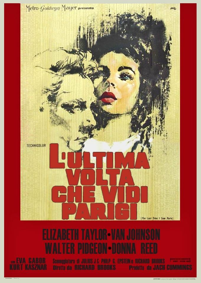 Постер - Последний раз, когда я видел Париж: 681x959 / 104.86 Кб