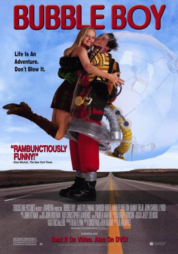 Постер - Парень из пузыря: 578x821 / 183.22 Кб