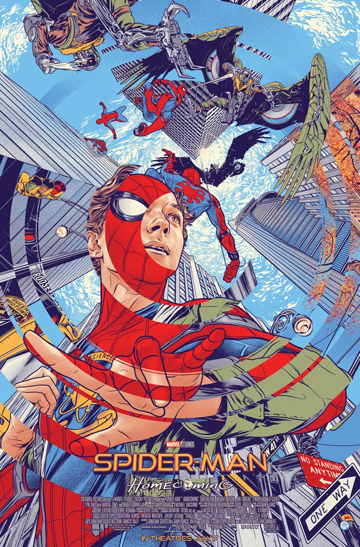 Постер - Человек-паук: Возвращение домой: 711x1080 / 280.36 Кб
