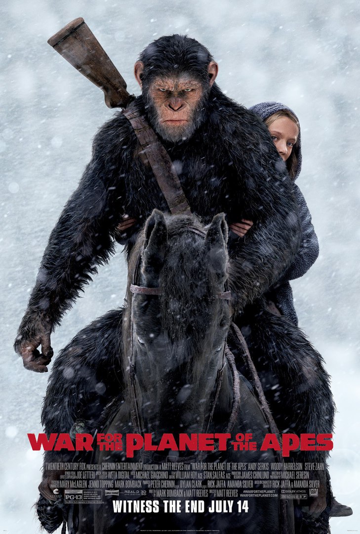 Постер - Планета обезьян: Война: 729x1080 / 205.87 Кб