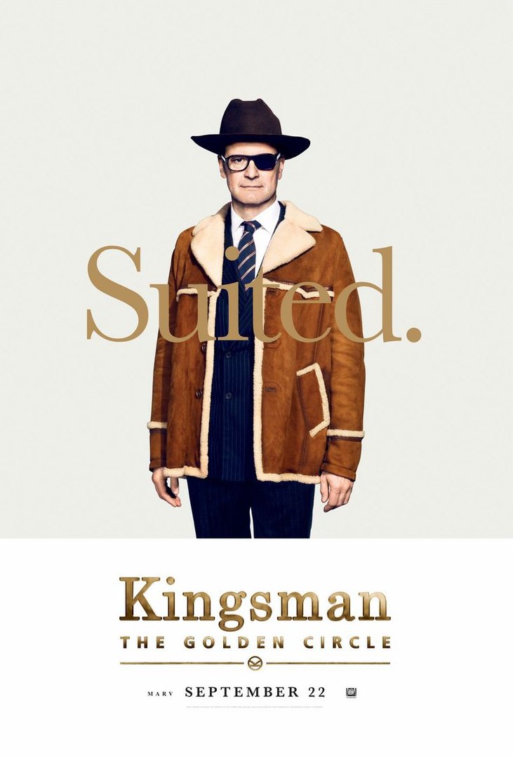 Постер - Kingsman: Золотое кольцо: 731x1080 / 76.08 Кб