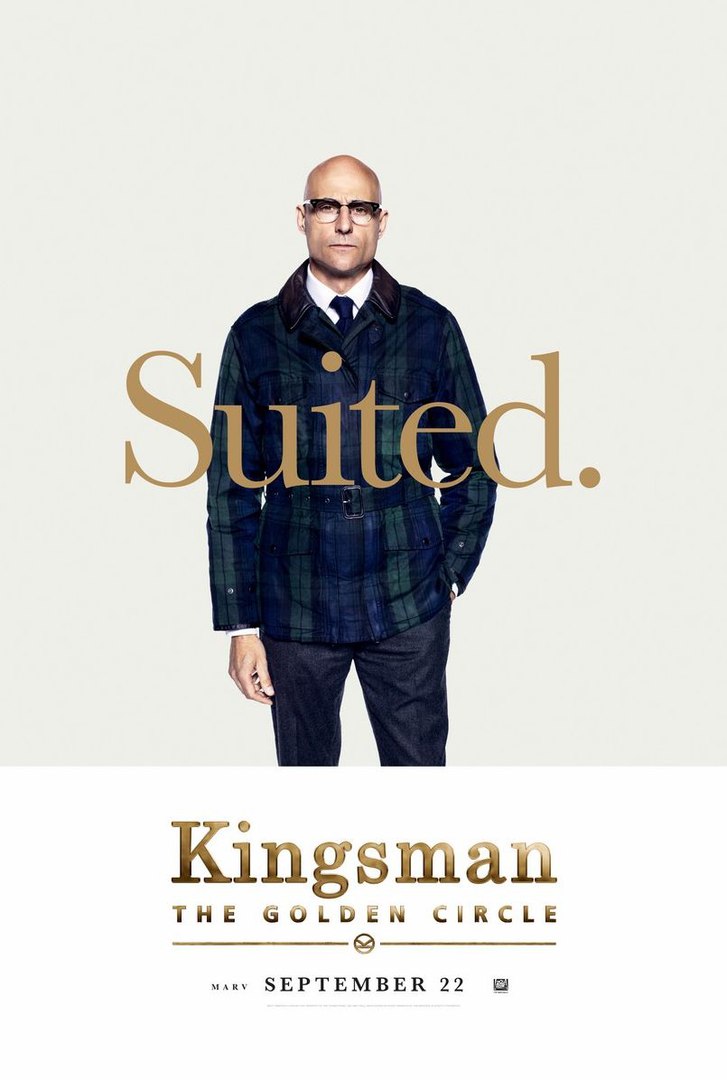 Постер - Kingsman: Золотое кольцо: 727x1080 / 70.32 Кб