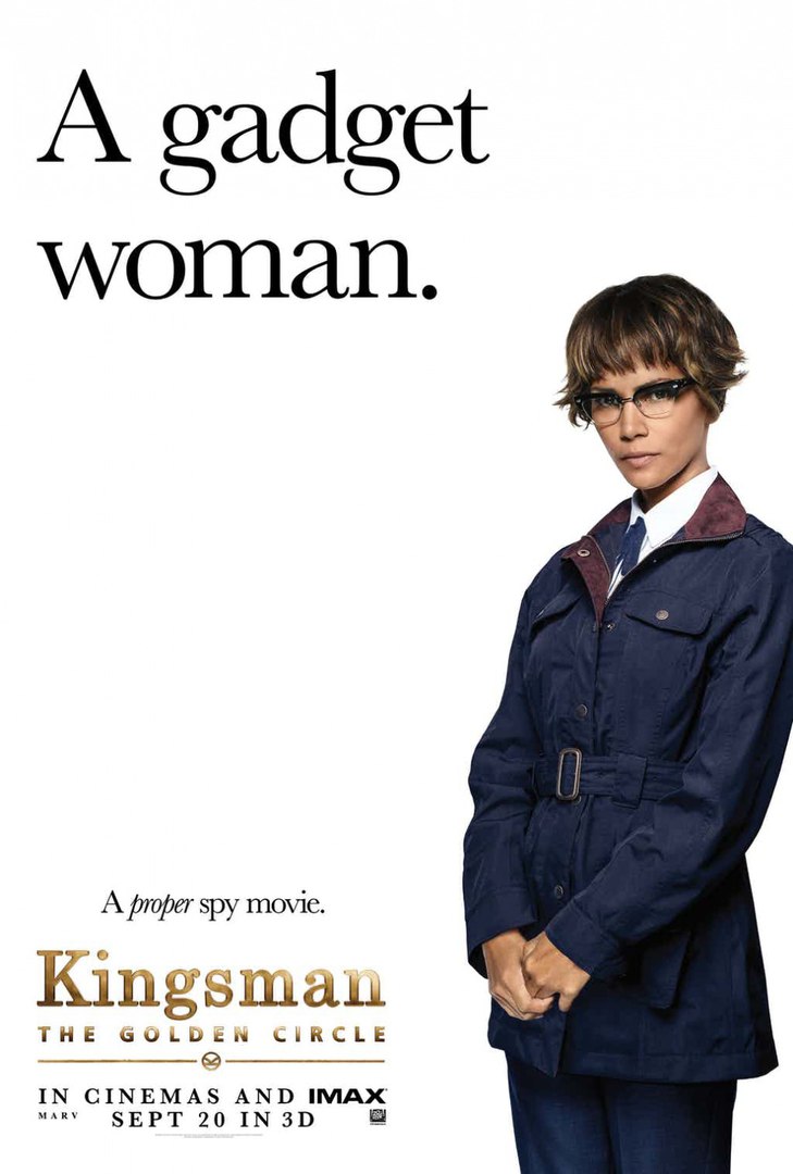 Постер - Kingsman: Золотое кольцо: 729x1080 / 81.35 Кб