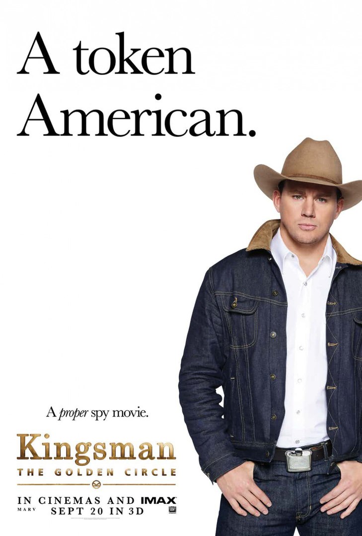 Постер - Kingsman: Золотое кольцо: 729x1080 / 96.04 Кб