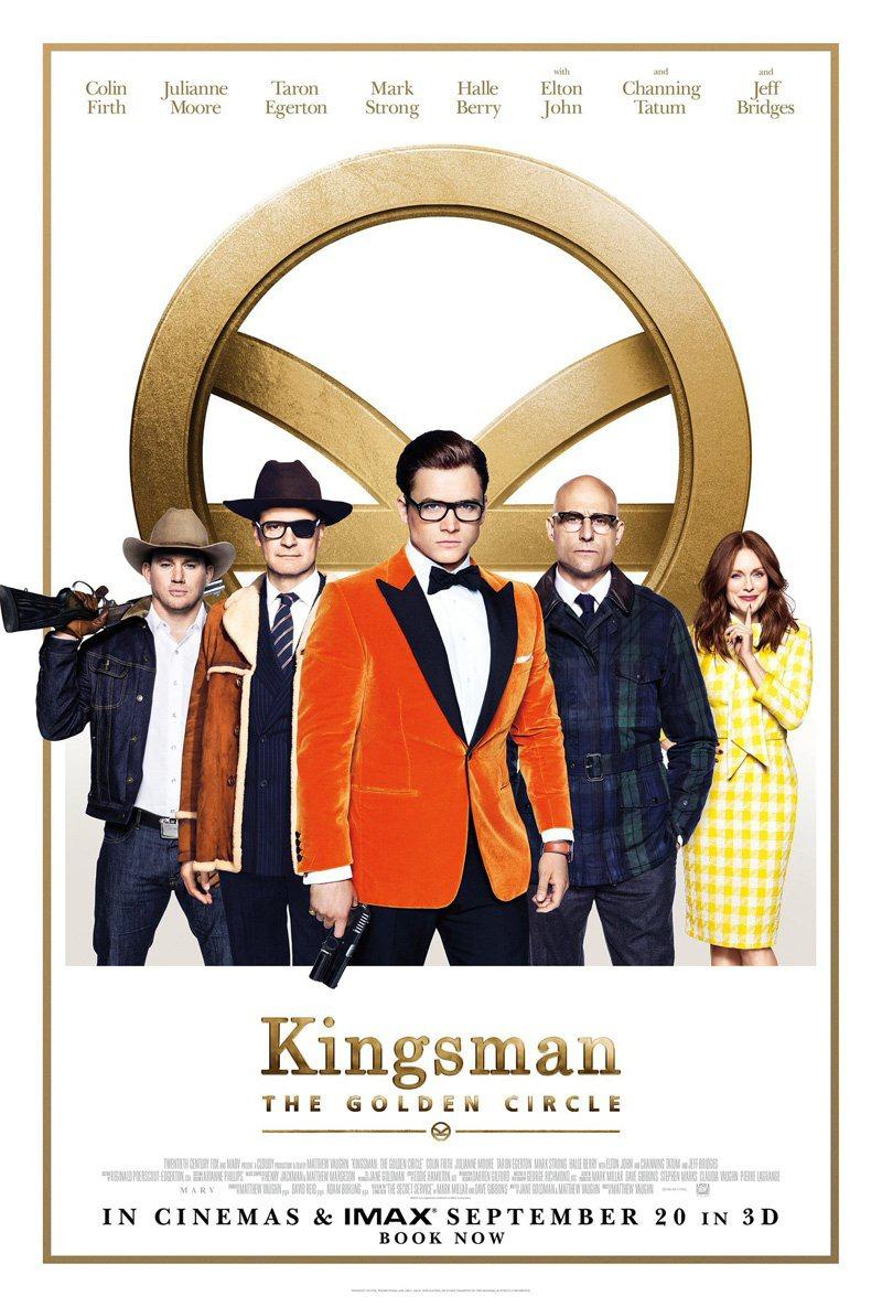 Постер - Kingsman: Золотое кольцо: 800x1185 / 132.91 Кб