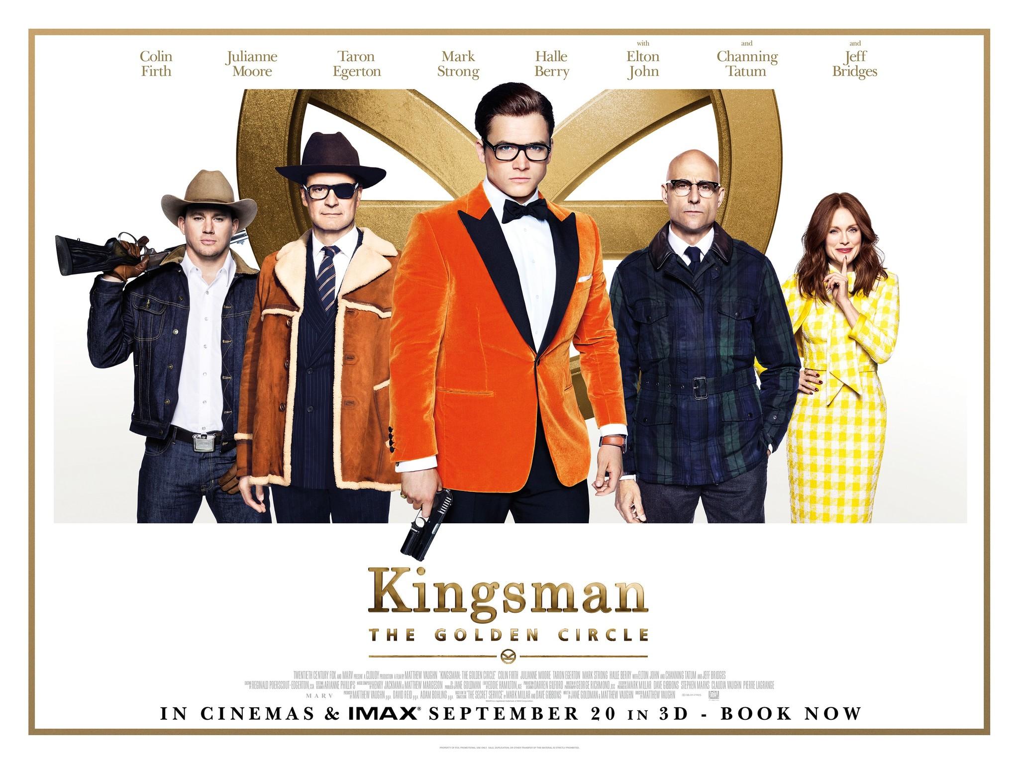 Постер - Kingsman: Золотое кольцо: 2048x1536 / 313 Кб