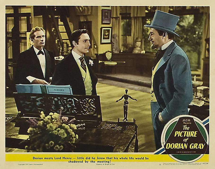 Постер - Портрет Дориана Грея: 910x713 / 110.63 Кб