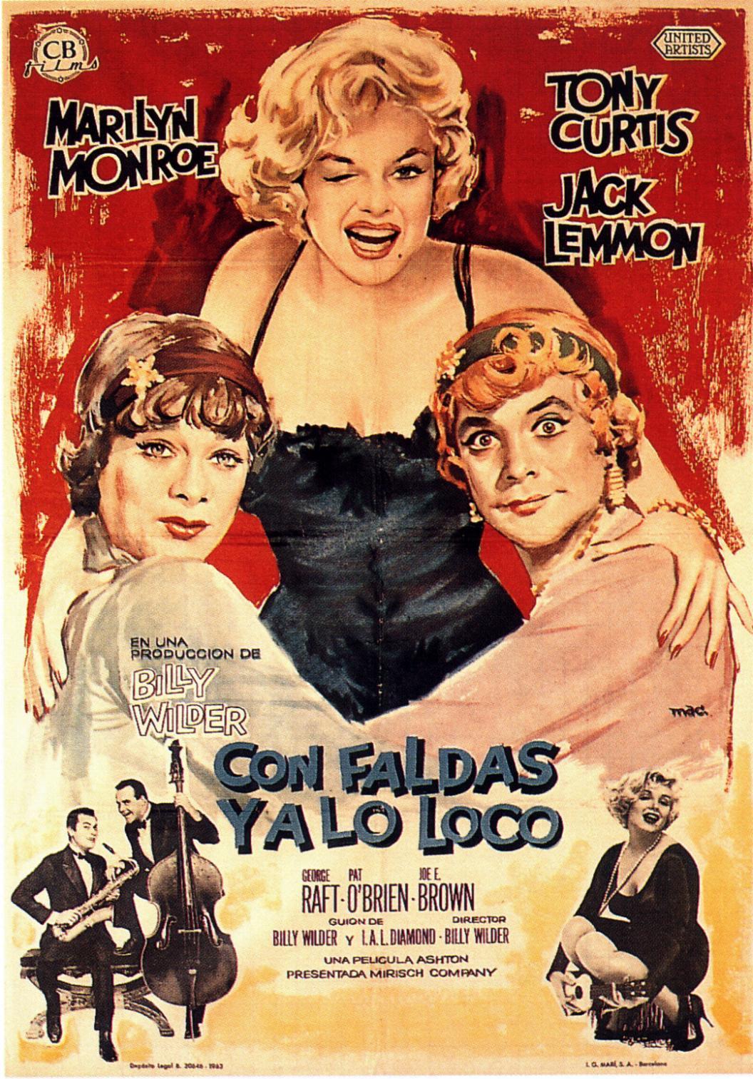 Постер - В джазе только девушки: 1056x1513 / 325.77 Кб