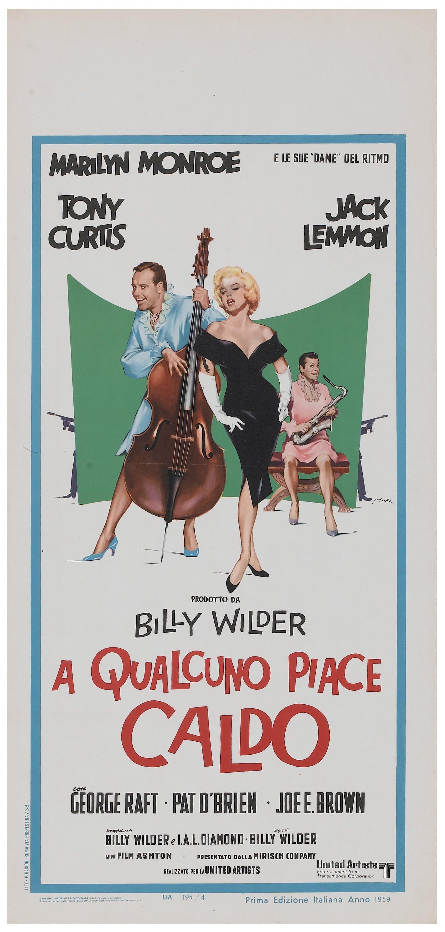 Постер - В джазе только девушки: 1432x2997 / 333.46 Кб