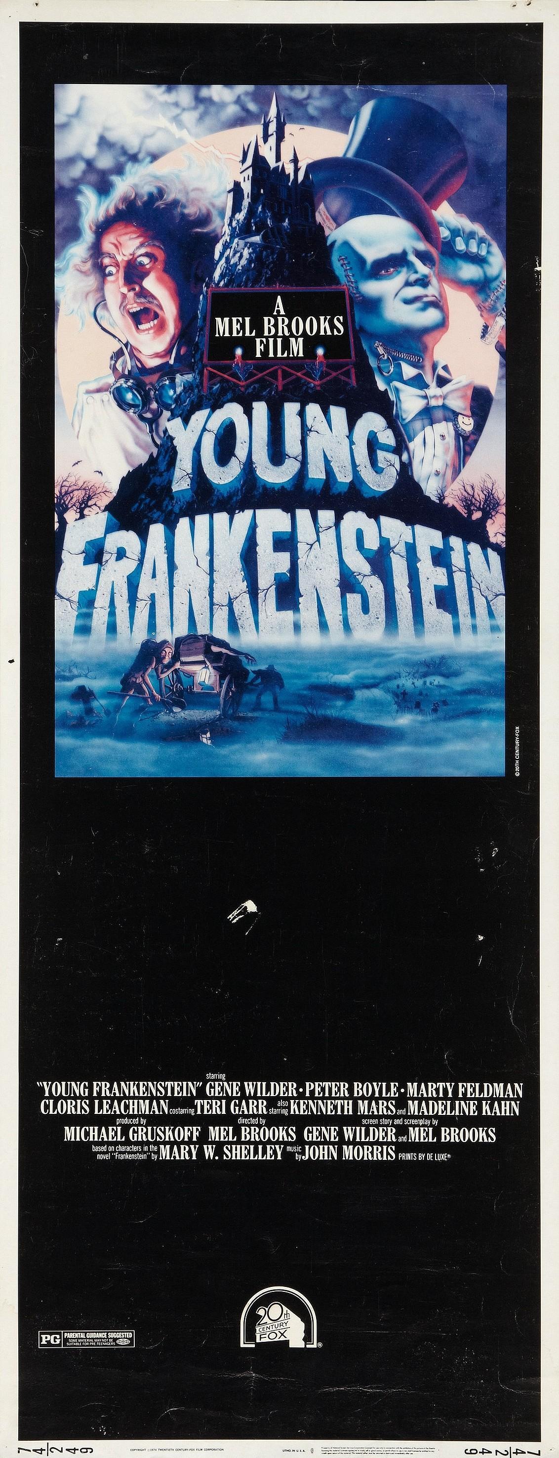 Постер - Молодой Франкенштейн: 1132x2949 / 479.22 Кб