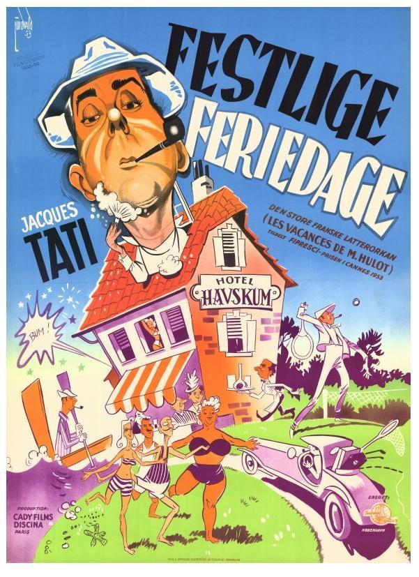 Постер - Каникулы господина Юло: 601x827 / 110.65 Кб