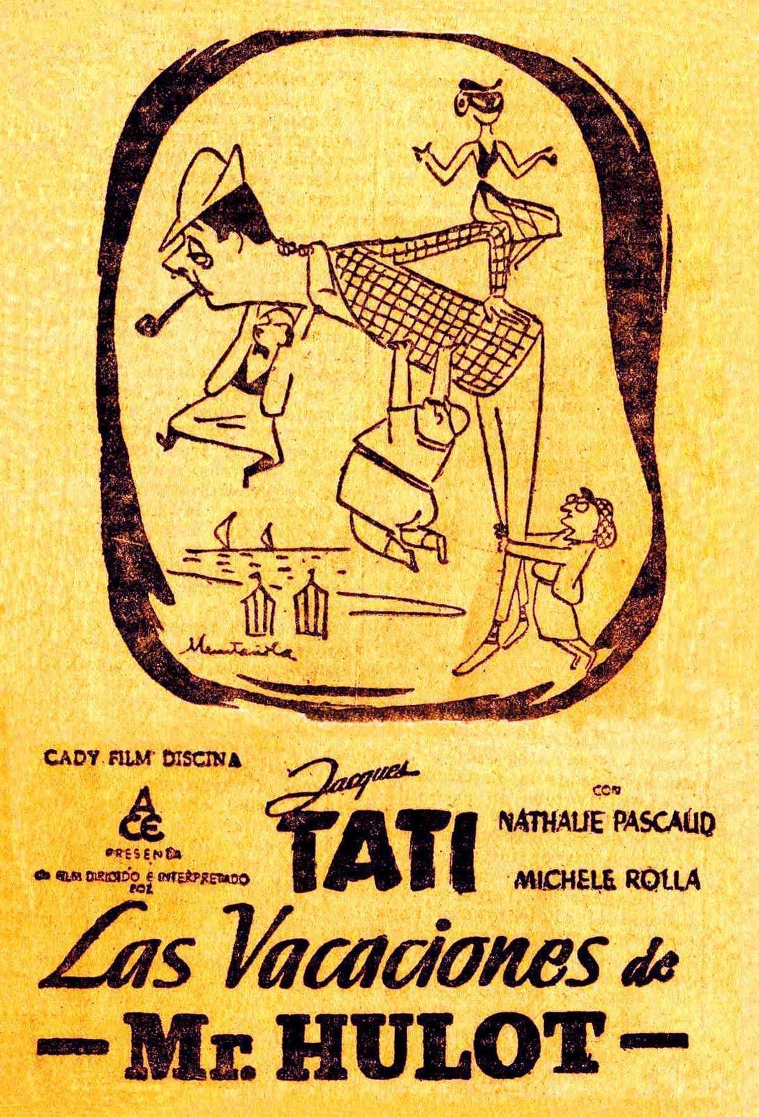 Постер - Каникулы господина Юло: 1088x1600 / 353.39 Кб