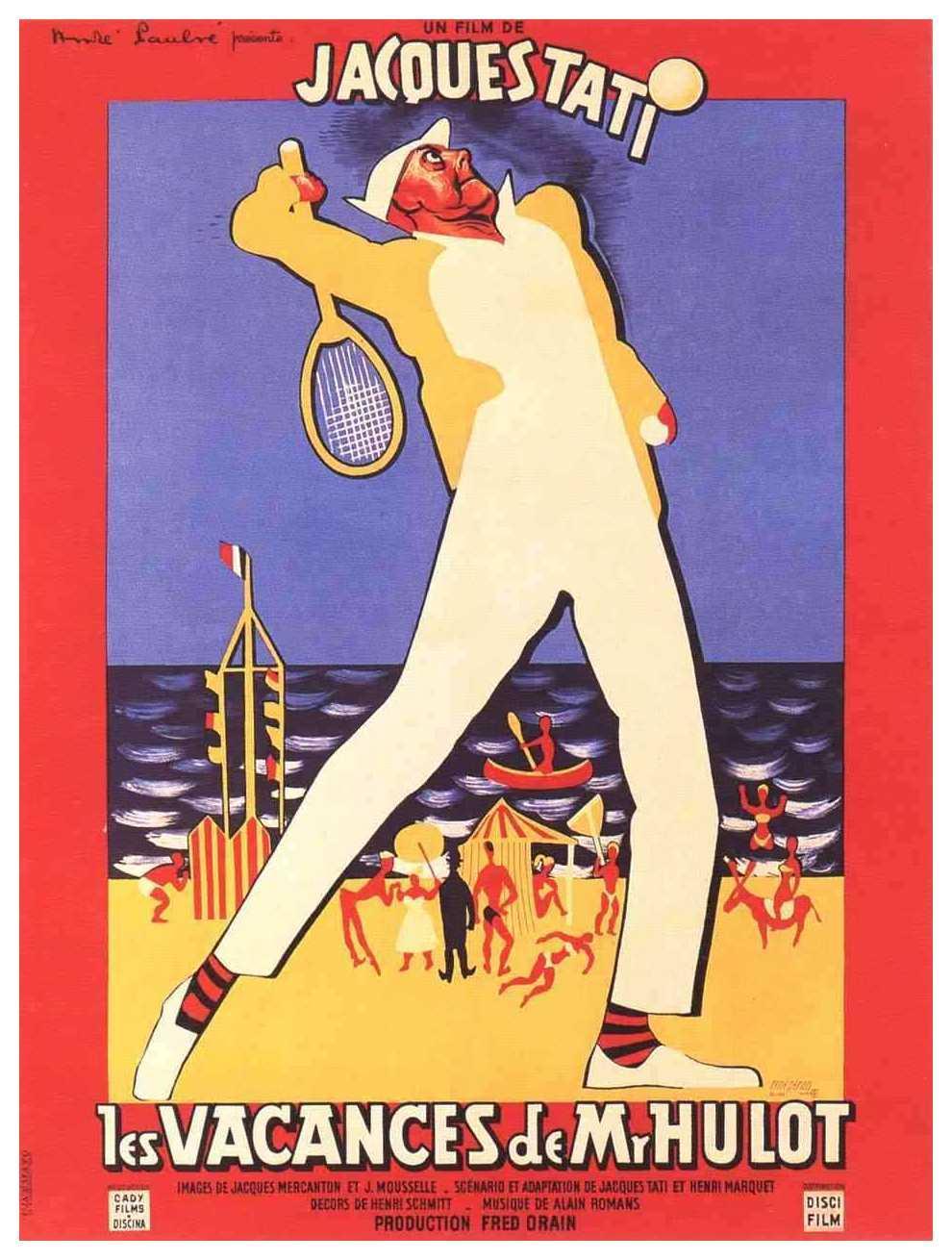 Постер - Каникулы господина Юло: 990x1310 / 133.96 Кб