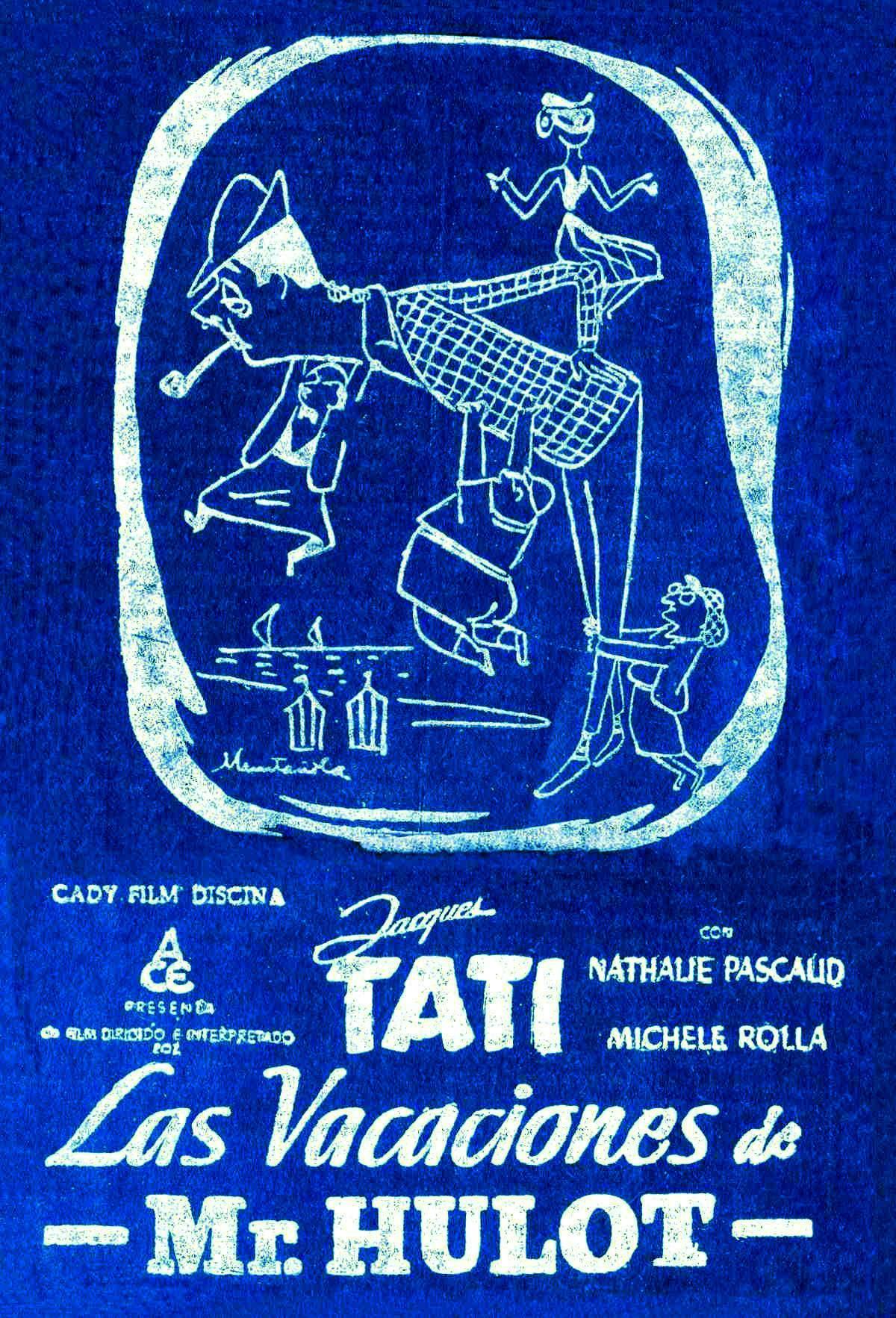 Постер - Каникулы господина Юло: 1200x1765 / 345.36 Кб