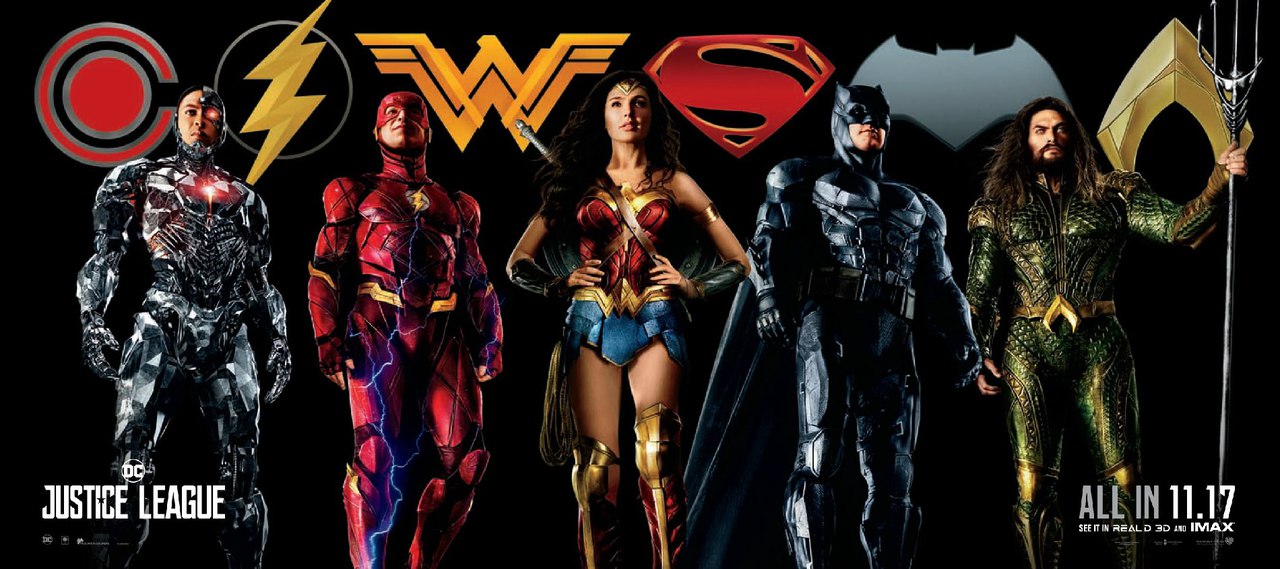Постер - Лига справедливости: 1280x569 / 167.5 Кб