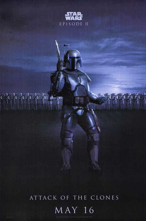 Постер - Звёздные войны:  Эпизод 2 - Атака клонов: 560x847 / 34.66 Кб