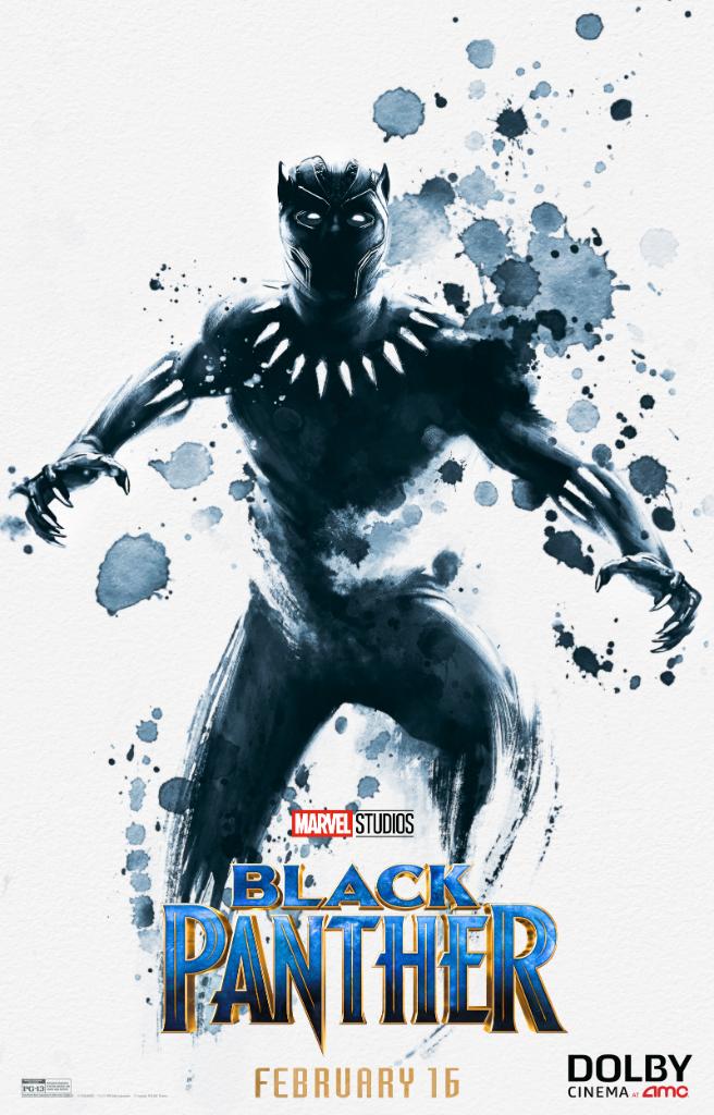 Постер - Черная Пантера: 656x1024 / 95.2 Кб