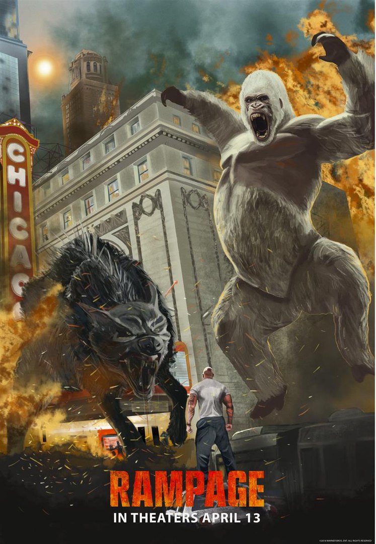 Постер - Рэмпейдж: 747x1080 / 168.83 Кб