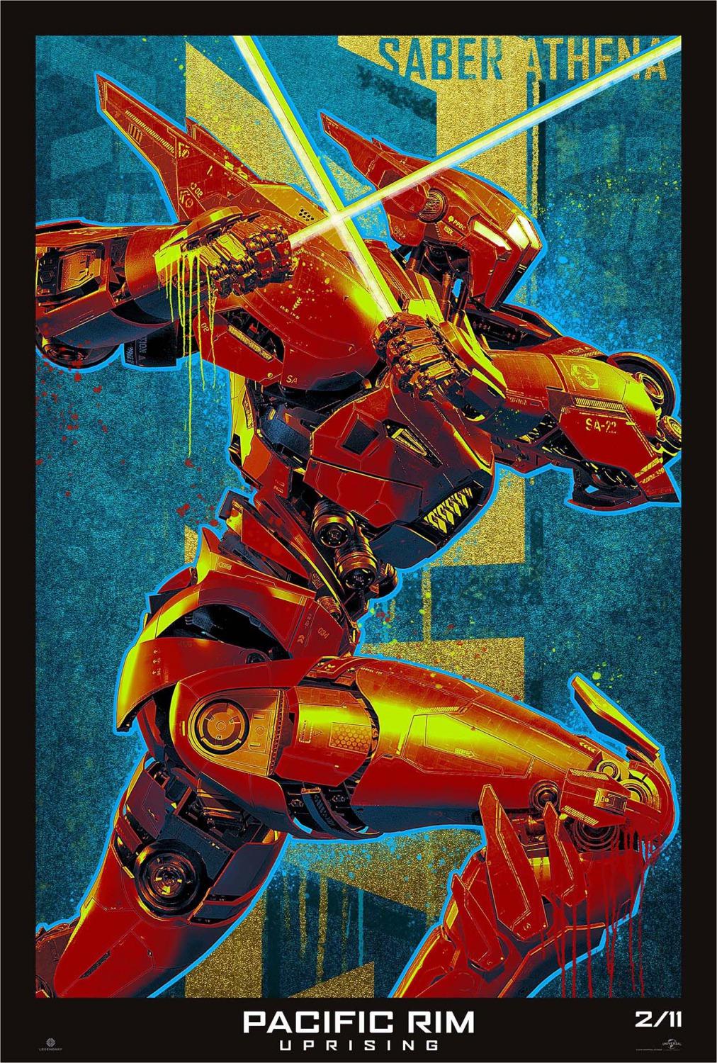 Постер - Тихоокеанский рубеж 2: 1012x1500 / 362.3 Кб