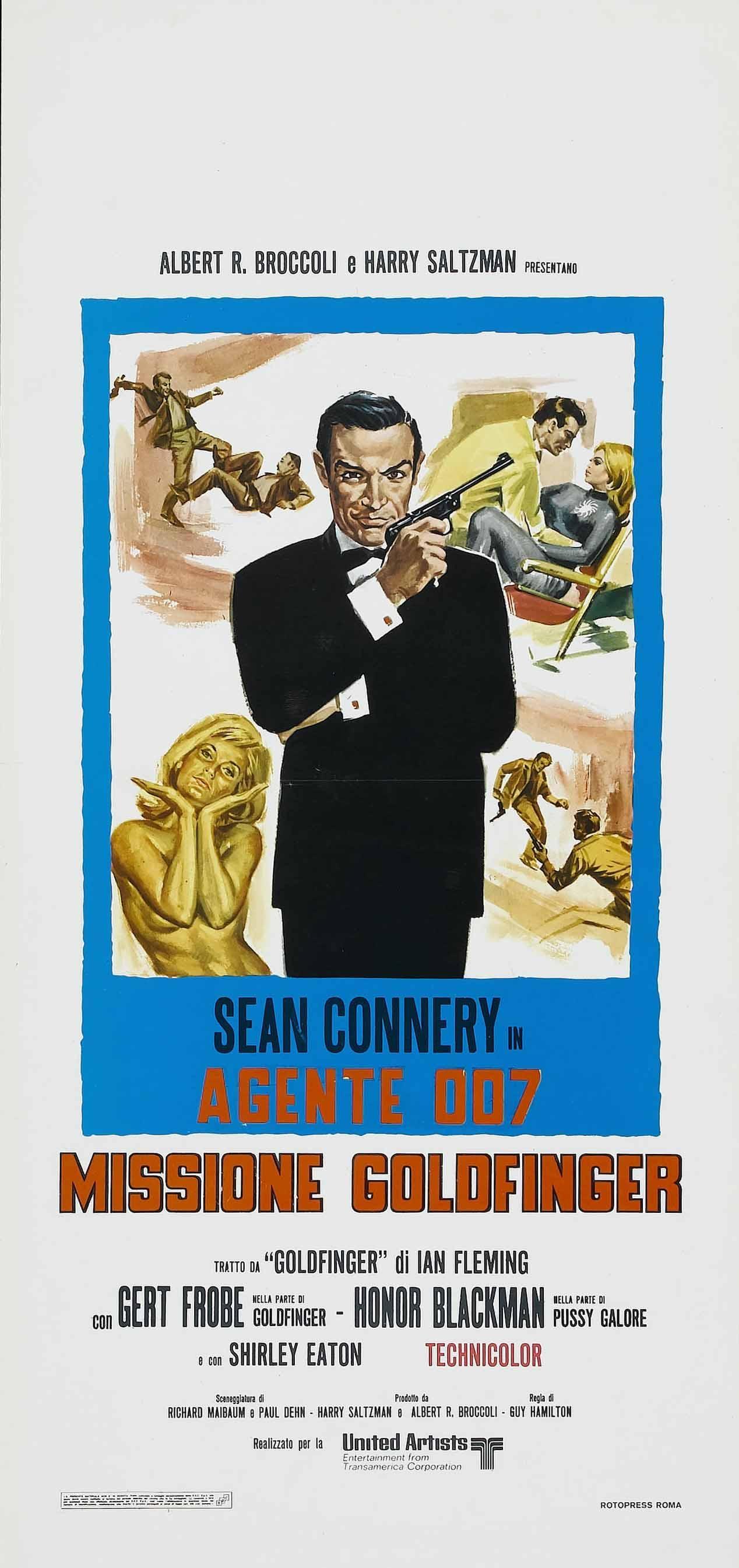 Постер - Голдфингер: 1268x2689 / 207.66 Кб