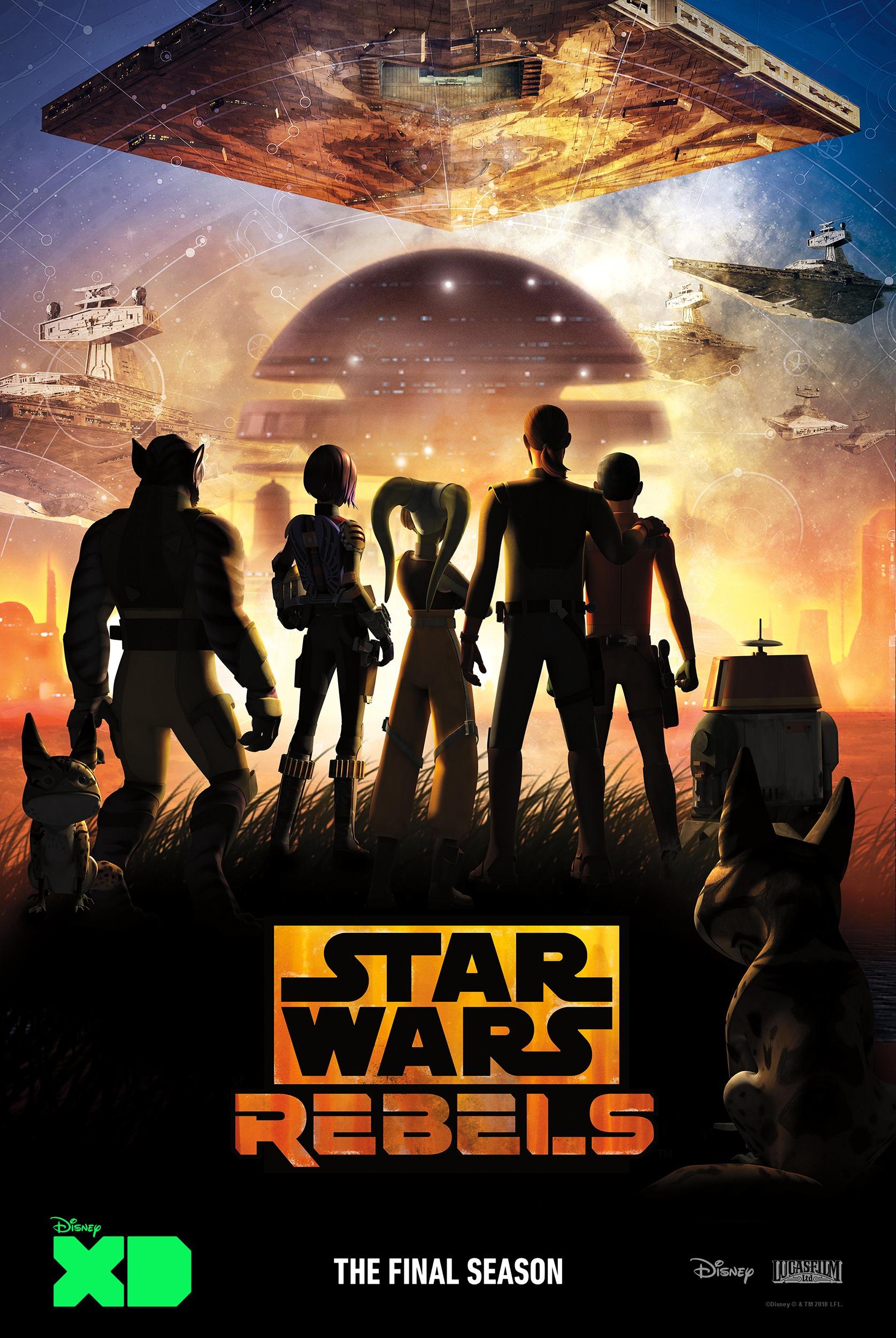 Постер - Звездные войны: Повстанцы: 1675x2500 / 483.11 Кб