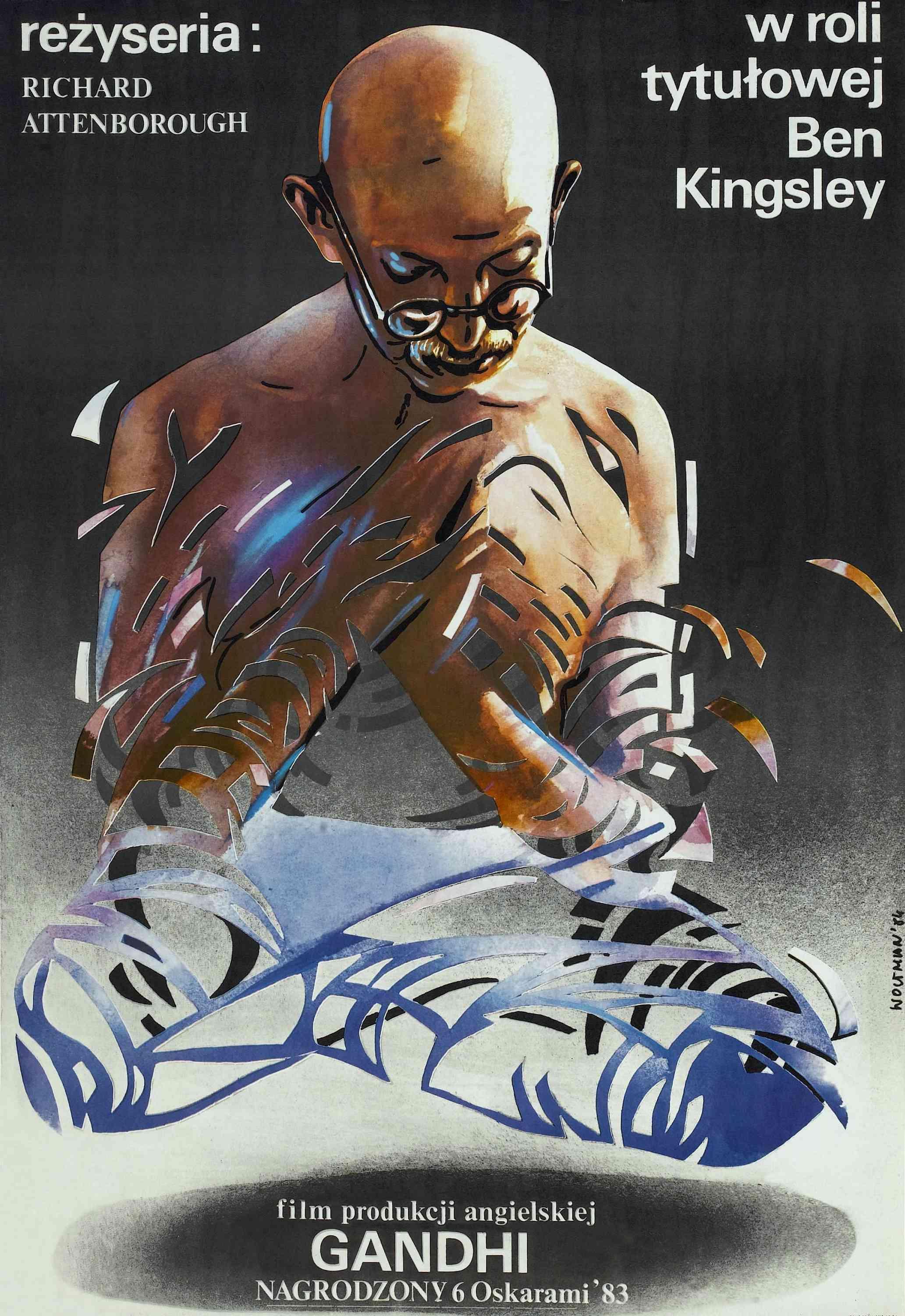 Постер - Ганди: 2065x3000 / 512.26 Кб