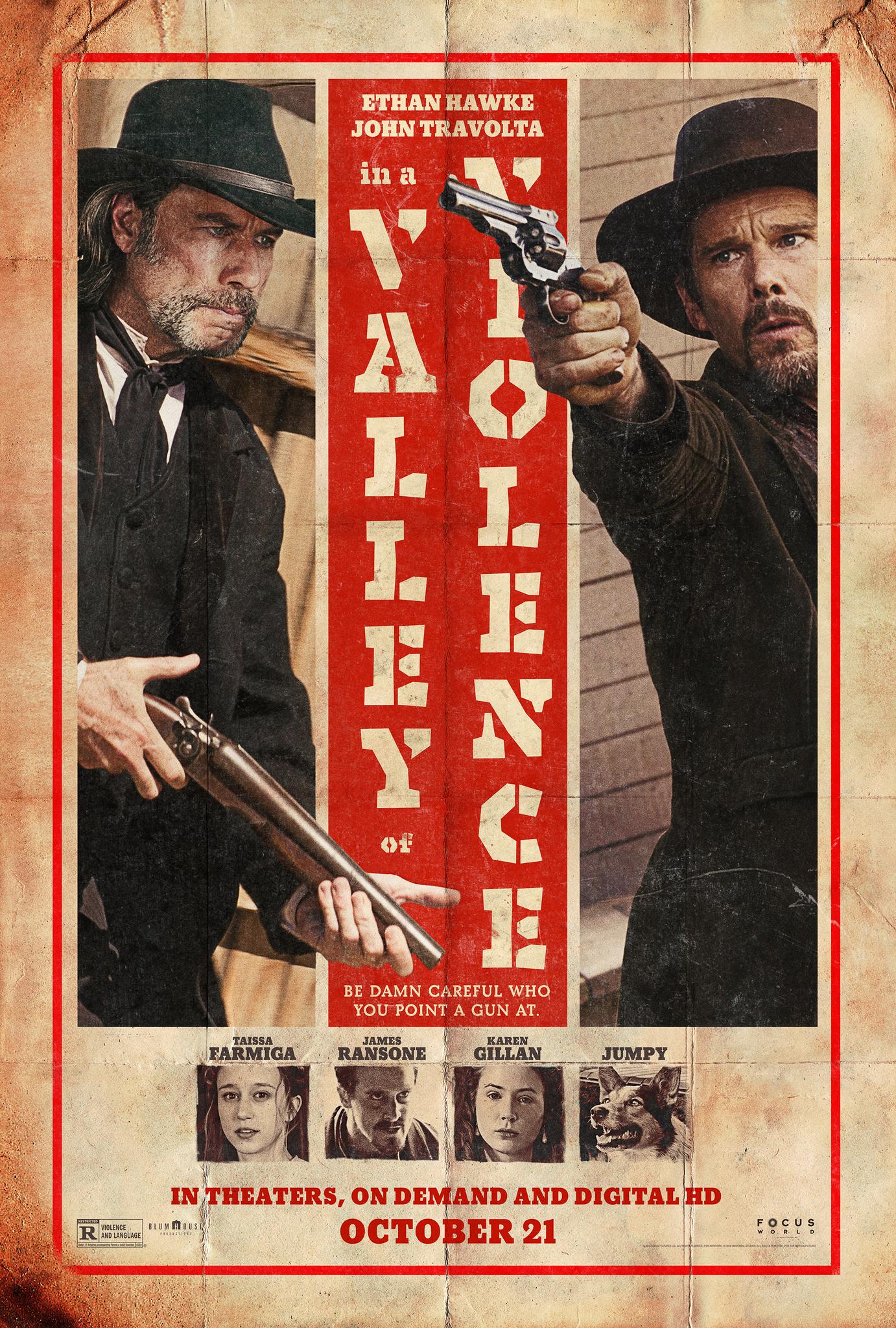 Постер - В долине насилия: 1382x2048 / 592.91 Кб