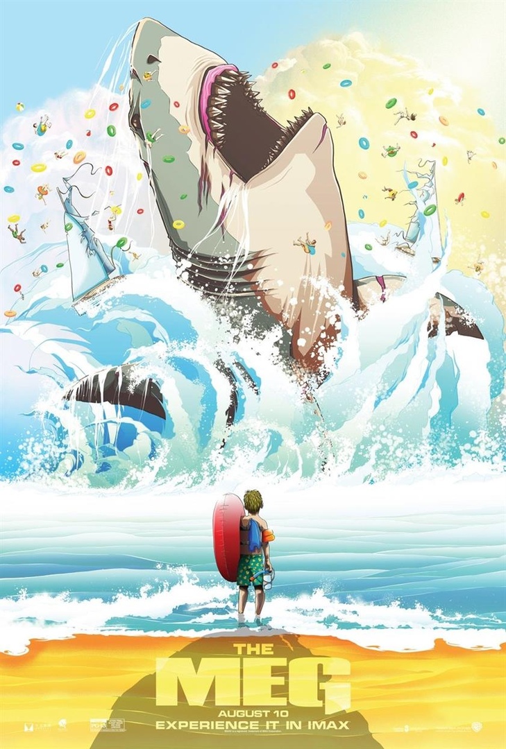 Постер - Мег: Монстр глубины: 729x1080 / 288.44 Кб