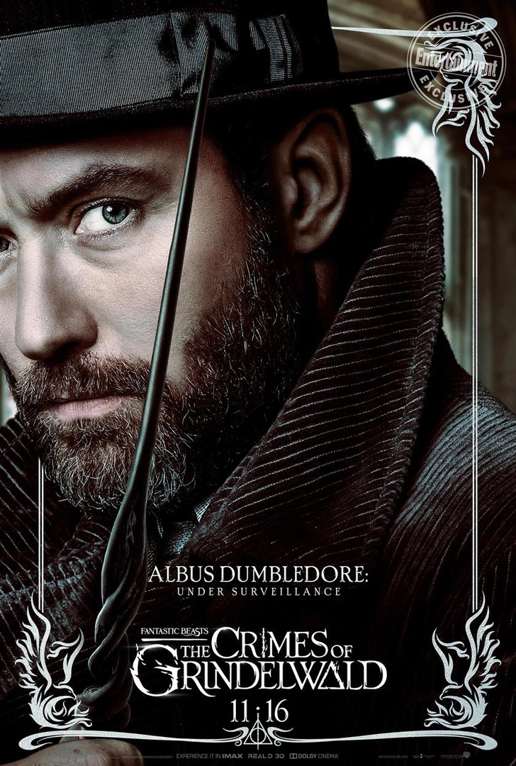 Постер - Фантастические твари: Преступления Грин-де-Вальда: 728x1080 / 386.02 Кб