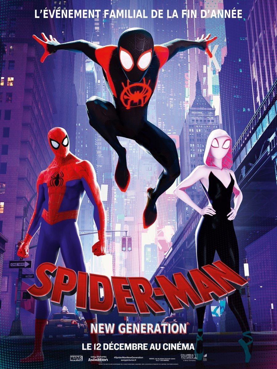Постер - Человек-паук: Через вселенные: 900x1200 / 309.25 Кб