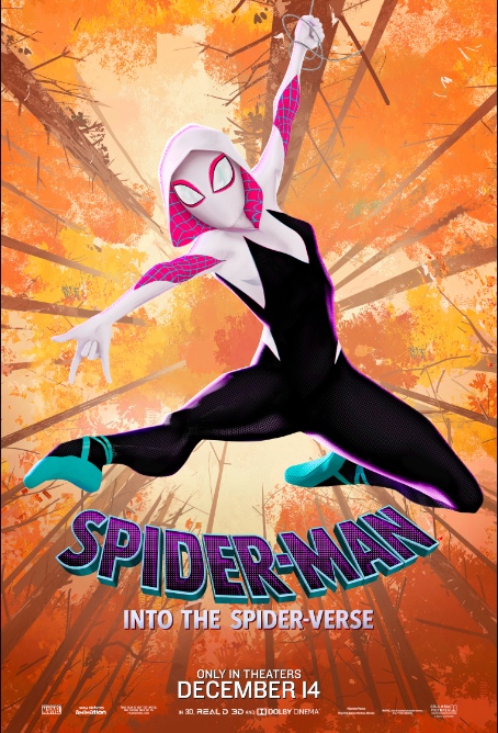 Постер - Человек-паук: Через вселенные: 454x668 / 192.06 Кб