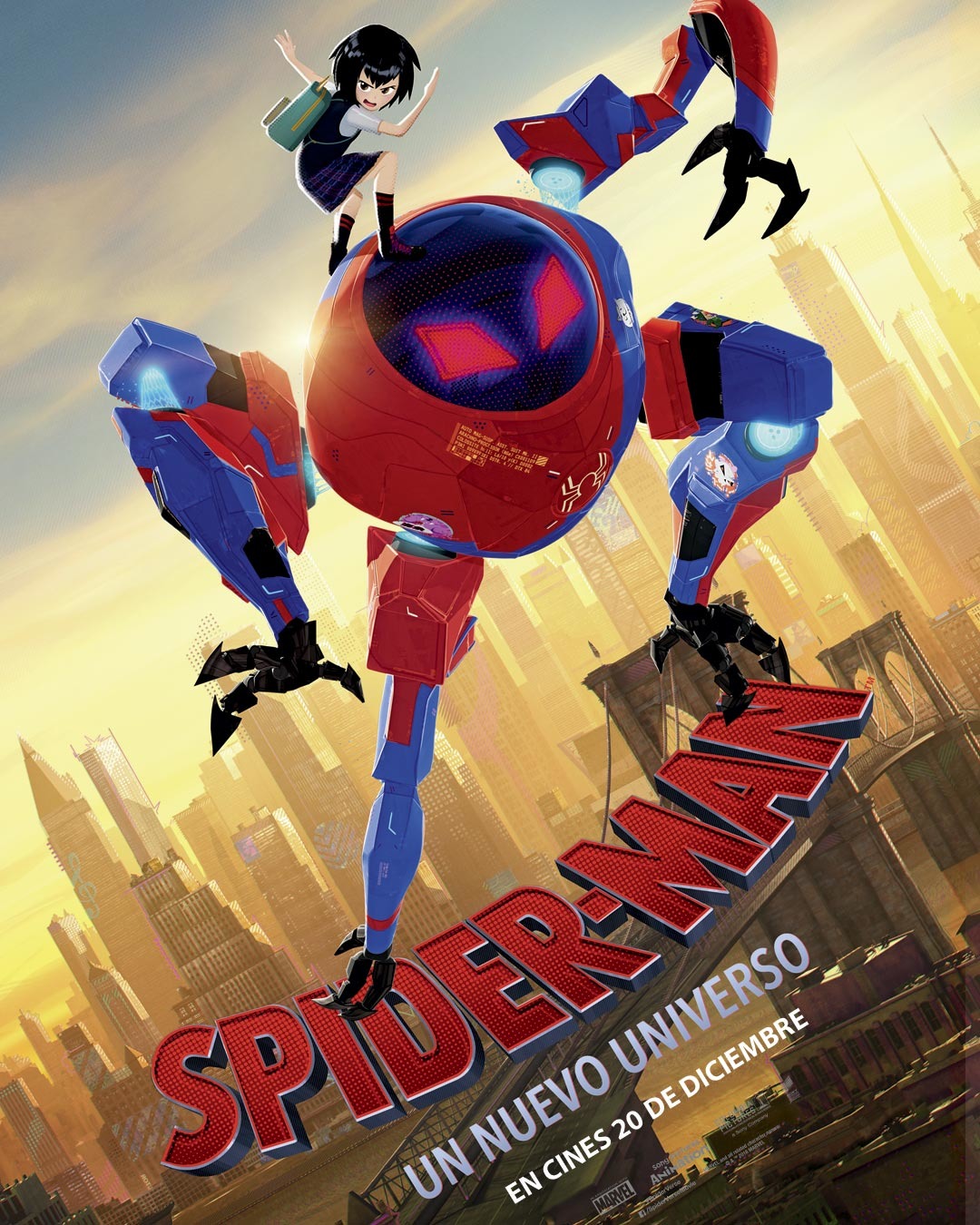 Постер - Человек-паук: Через вселенные: 1080x1350 / 346.36 Кб