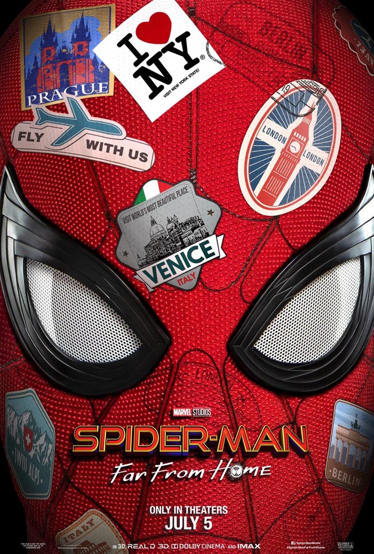 Постер - Человек-паук: Вдали от дома: 728x1080 / 492.33 Кб