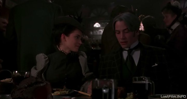 Кадр - Вайнона Райдер в фильме Дракула: 720x384 / 23Кб