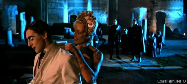 Кадр - Джессика Лэнг в фильме Тит - правитель Рима: 640x288 / 36Кб