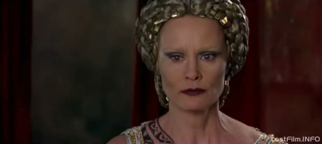 Кадр - Джессика Лэнг в фильме Тит - правитель Рима: 640x288 / 17Кб