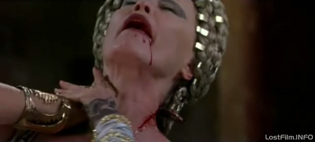 Кадр - Джессика Лэнг в фильме Тит - правитель Рима: 640x288 / 18Кб