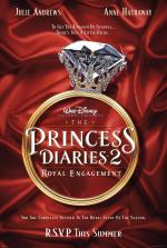 Постер Дневники принцессы 2: Как стать королевой: 1013x1500 / 232 Кб