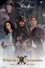 Постер Пираты Карибского моря: Мертвецы не рассказывают сказки: 494x750 / 100.15 Кб