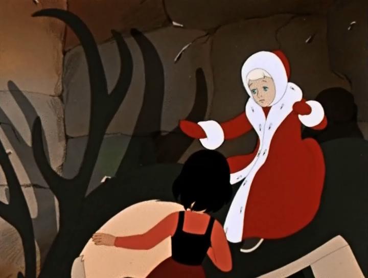 Сказку маленькая разбойница. Снежная Королева 1957 разбойница. Снежная Королева 1957 маленькая разбойница.