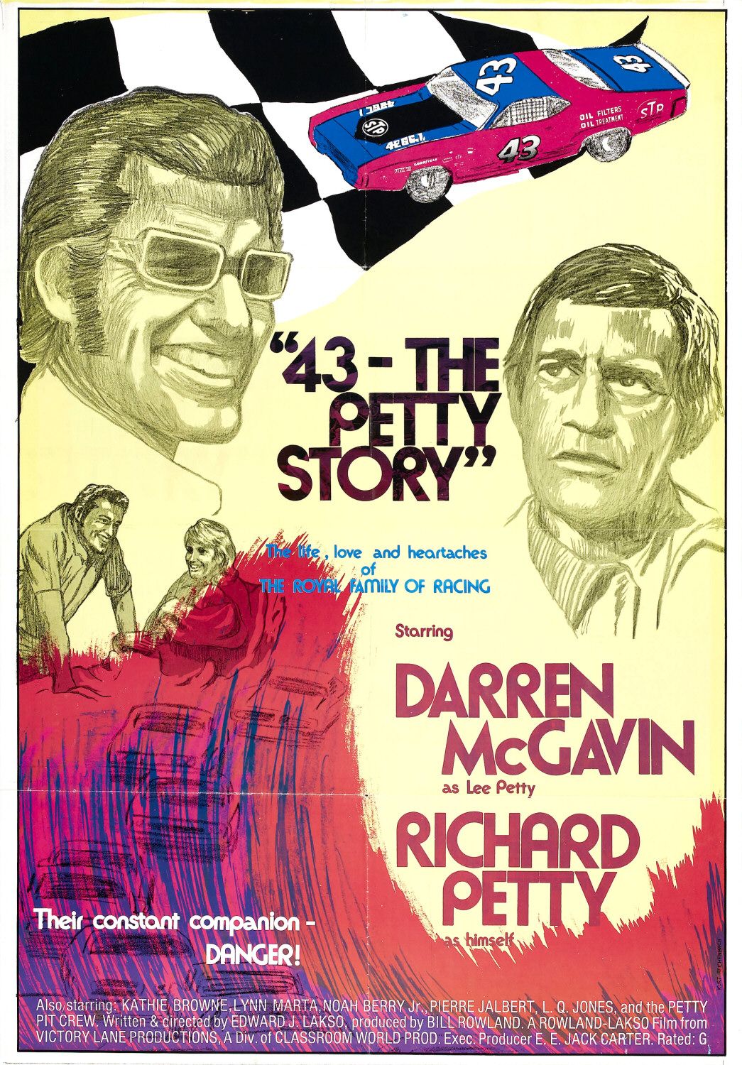 Постер - 43: The Richard Petty Story: 1045x1500 / 398 Кб