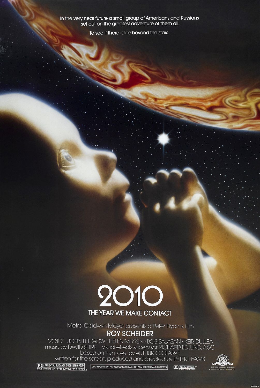 Постер - Космическая одиссея 2010: 1005x1500 / 204 Кб