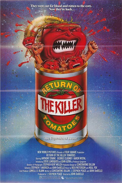 Постер - Возвращение помидоров убийц: 500x748 / 110 Кб