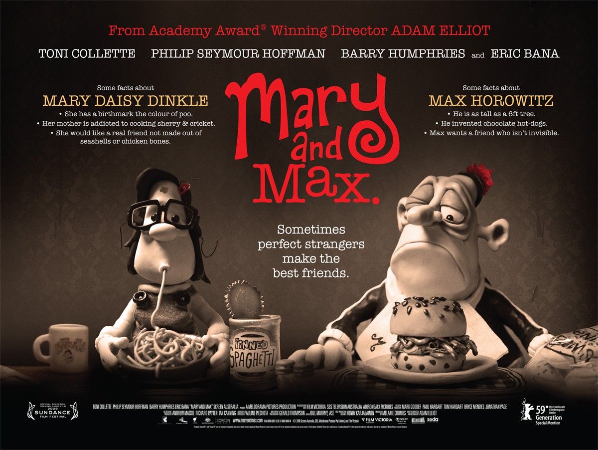 Постер - Мэри и Макс: 1200x902 / 181 Кб