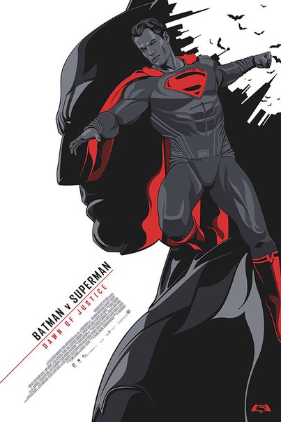 Постер - Бэтмен против Супермена: На заре справедливости: 403x604 / 44.82 Кб