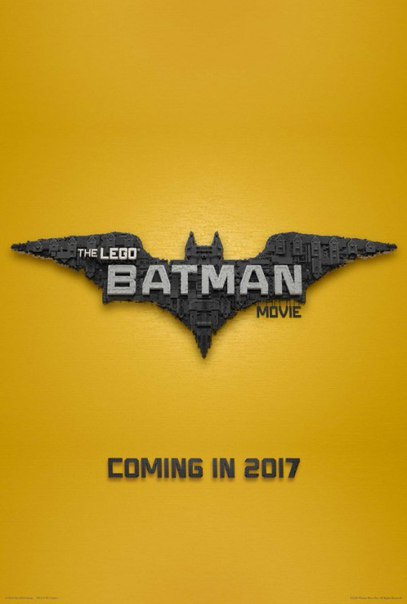 Постер - Лего Фильм: Бэтмен: 407x604 / 25.67 Кб