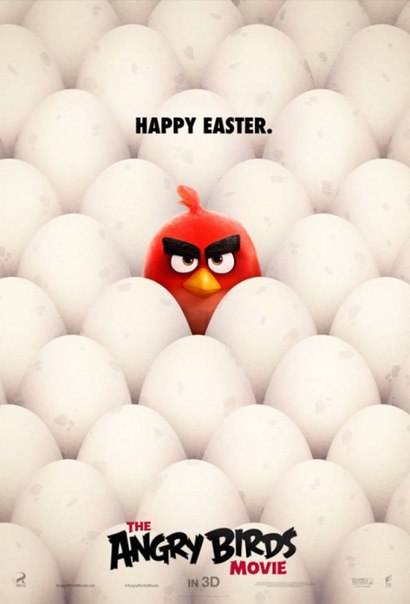 Постер - Angry Birds в кино: 410x604 / 32.01 Кб